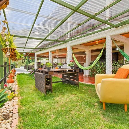 Cabana Tipo Glamping Savieza Life Experience Nemocon Luaran gambar